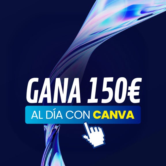 Gana más de150€/día con Canva